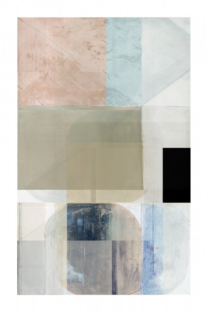 Calm Geometric Composition by cartissi