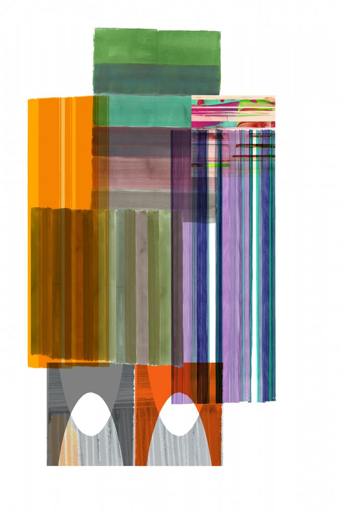 Colorful Abstract Layers by cartissi