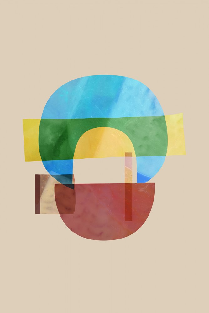 Colorful Geometric Balance by cartissi