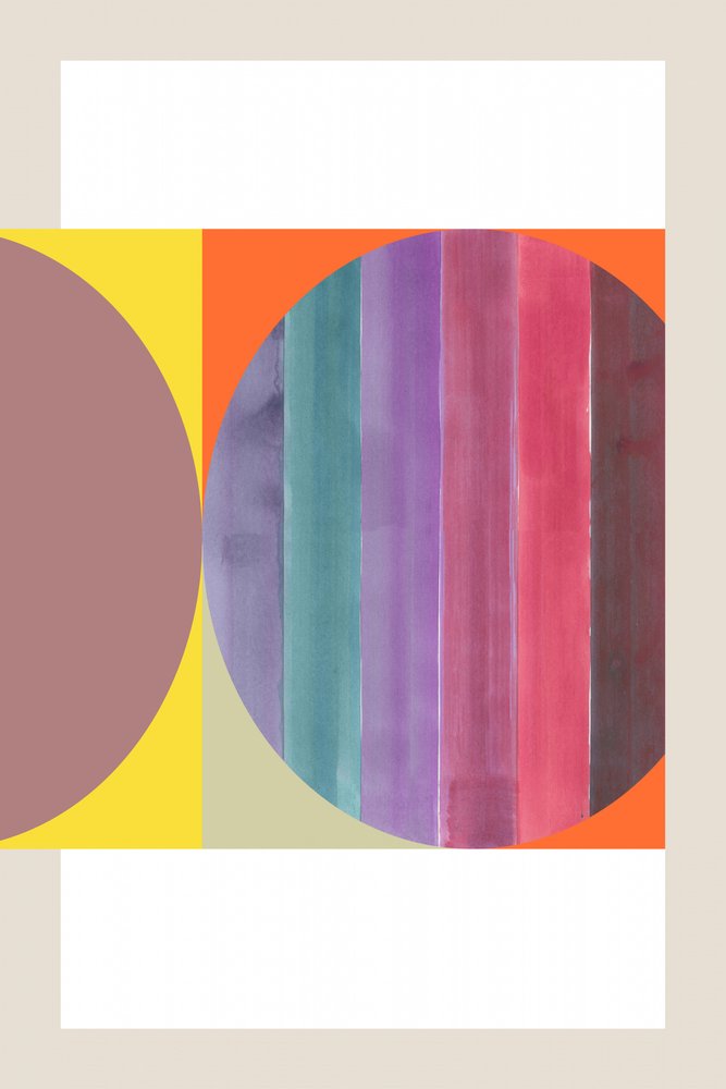 Colorful Geometric Circles by cartissi