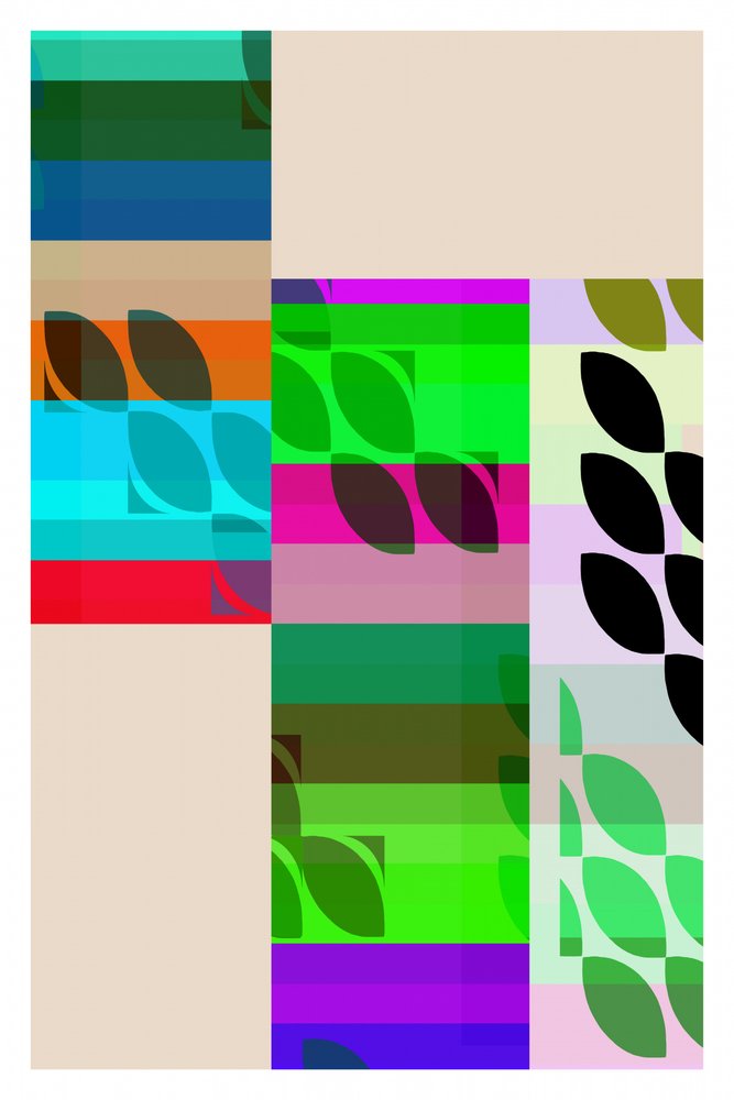 Colorful Geometric Shapes by cartissi