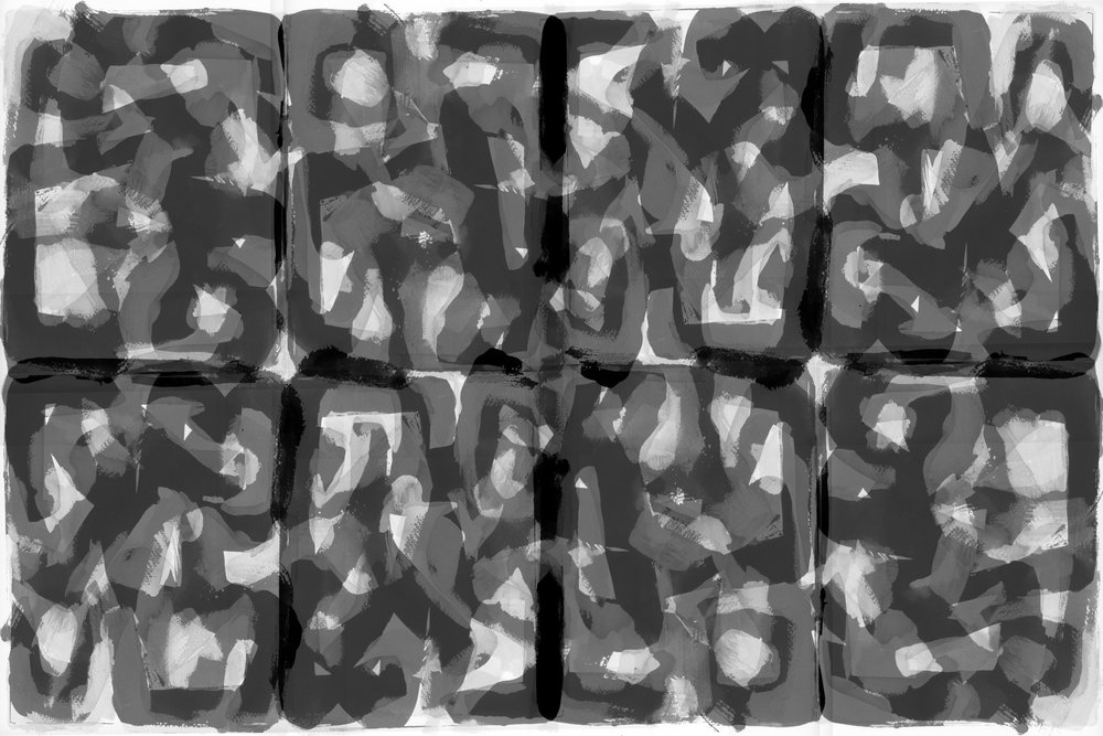 Dark Gray Patterns by cartissi