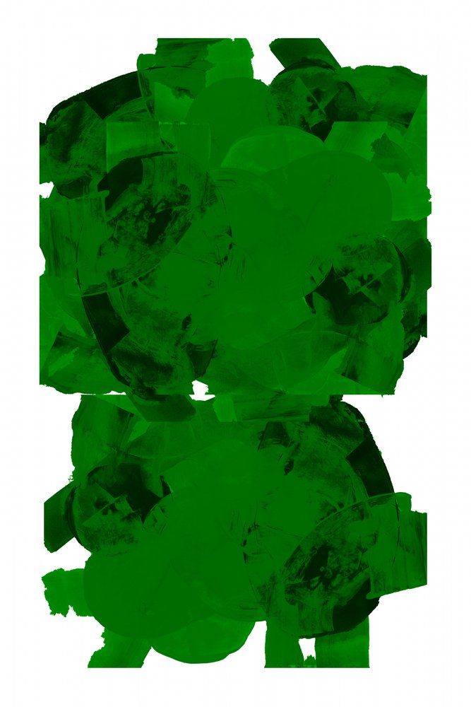 Dynamic Green Abstract Forms by cartissi