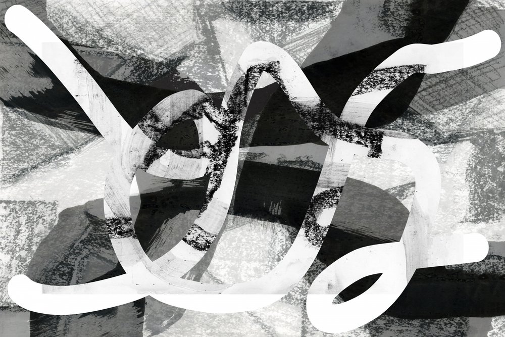 Dynamic Monochrome Strokes by cartissi