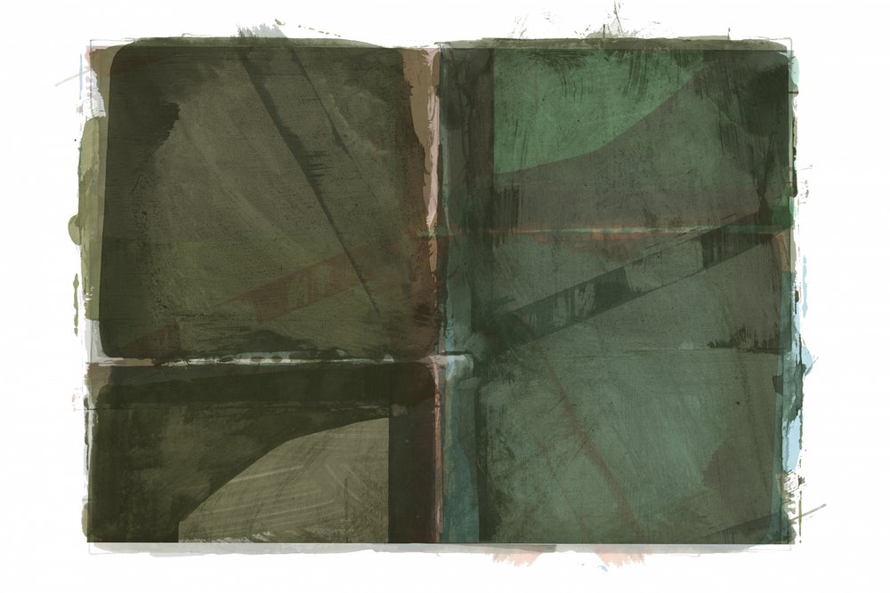 Earthy Green Layers by cartissi