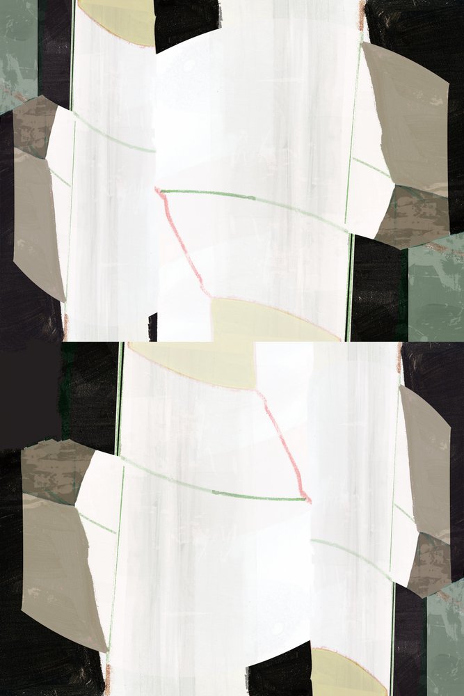 Layered Geometric Abstract by cartissi