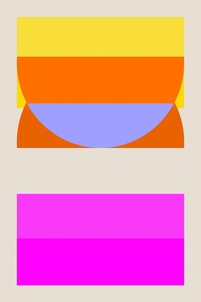 Layered Geometric Colors by cartissi