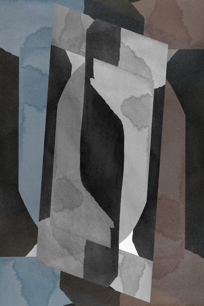 Layered Geometric Watercolor by cartissi
