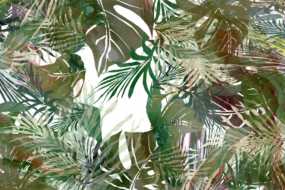 Lush Tropical Foliage by cartissi