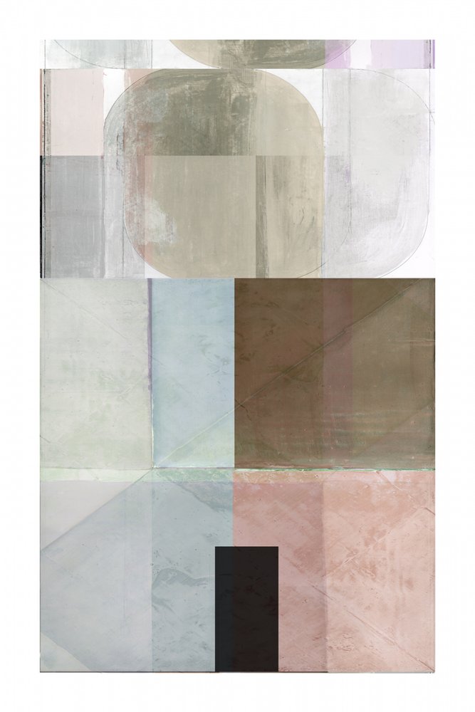 Muted Abstract Forms by cartissi