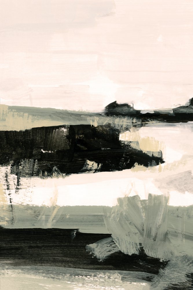 Muted Abstract Landscape by cartissi