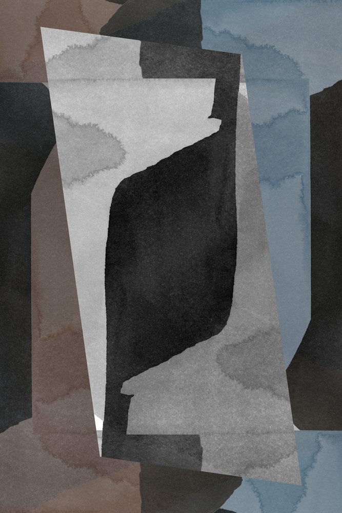 Muted Abstract Shapes by cartissi