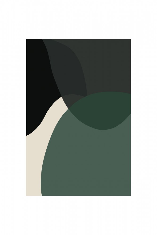 Muted Green Forms by cartissi