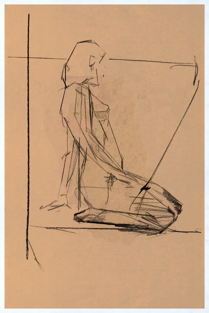 Seated Nude Study by cartissi