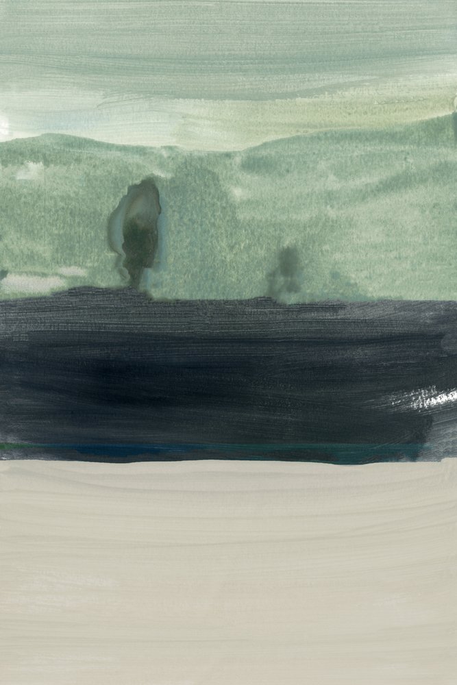 Serene Abstract Landscape by cartissi