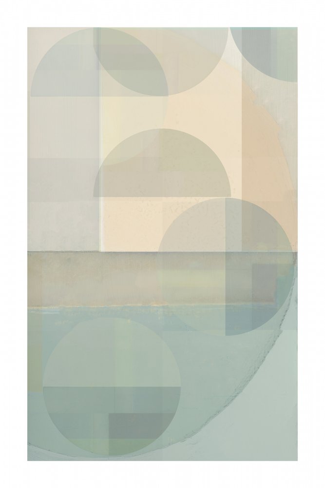 Soft Pastel Overlapping Shapes by cartissi