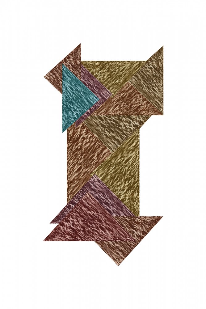 Textured Geometric Puzzle by cartissi
