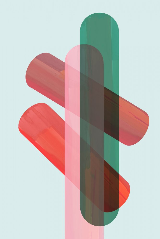 Translucent Geometric Shapes by cartissi