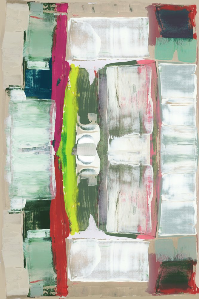 Vibrant Abstract Blocks by cartissi