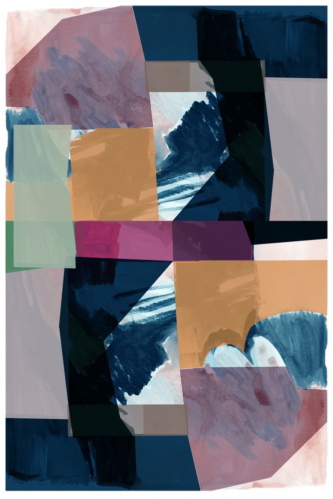 Vibrant Abstract Composition by cartissi
