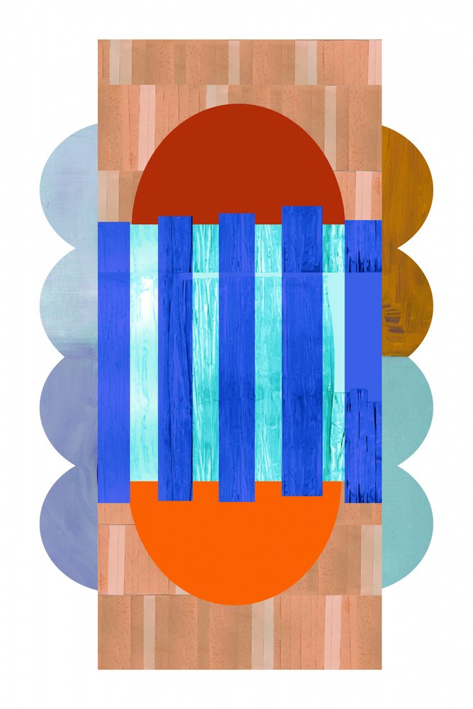 Vibrant Abstract Geometry by cartissi