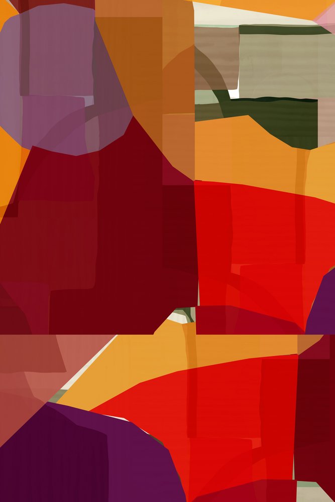 Vibrant Abstract Layers by cartissi