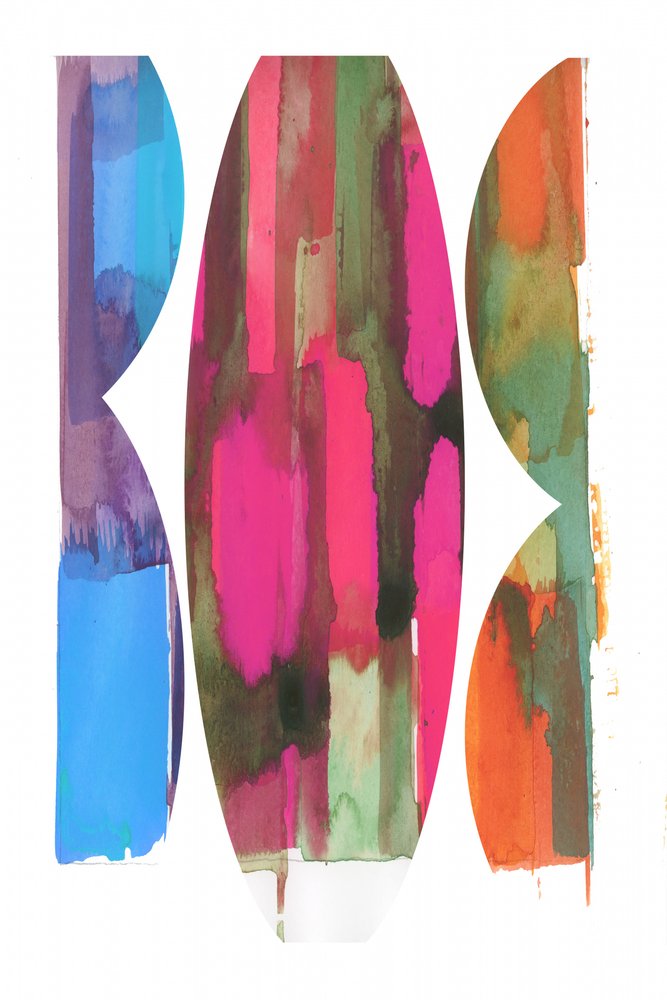 Vibrant Abstract Shapes by cartissi