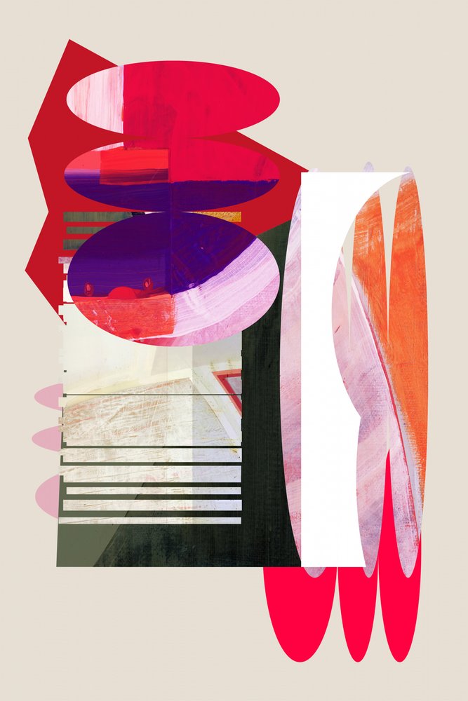 Vibrant Abstract Shapes by cartissi