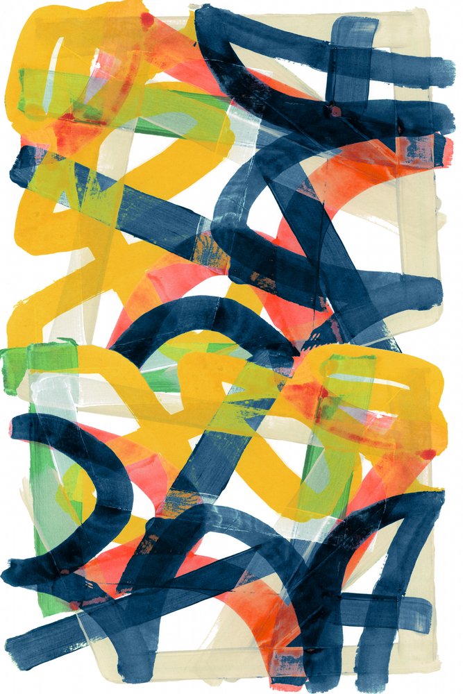 Vibrant Abstract Strokes by cartissi