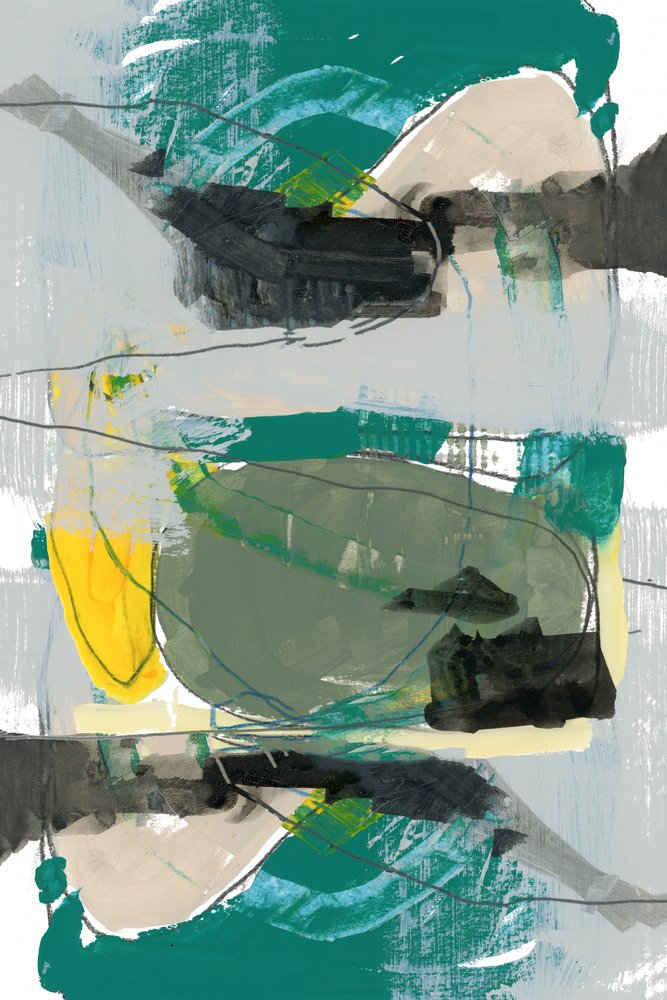 Vibrant Abstract Strokes by cartissi