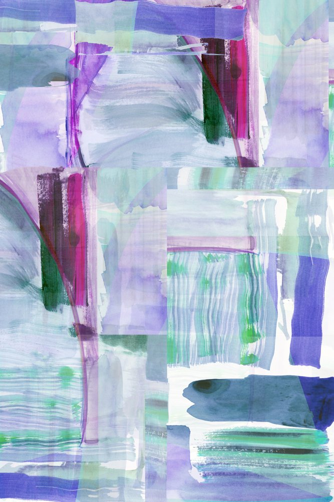 Vibrant Abstract Washes by cartissi