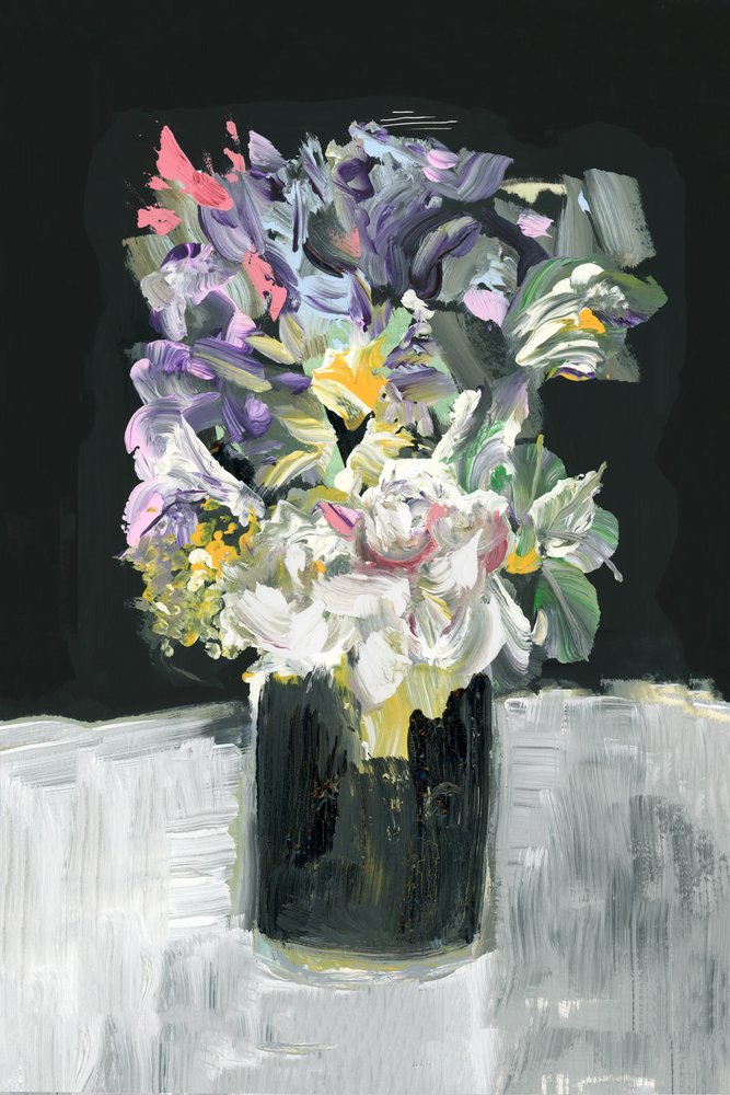 Vibrant Floral Bouquet by cartissi