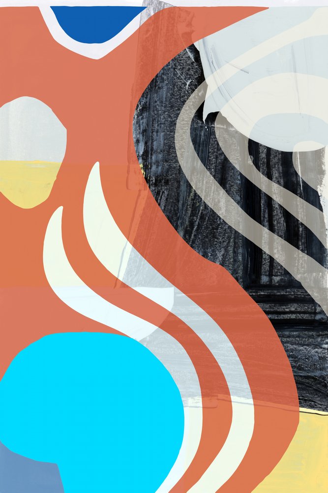 Vibrant Graphic Shapes by cartissi