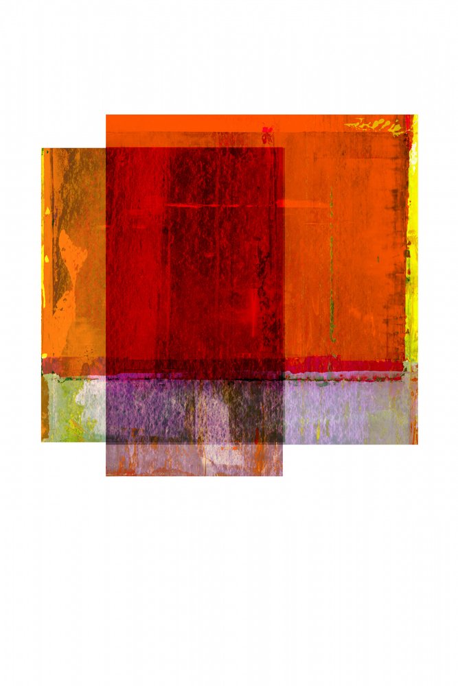 Vibrant Layered Abstract by cartissi