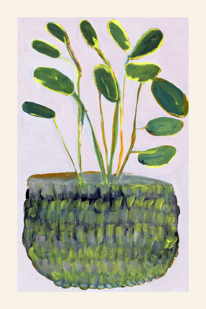 Vibrant Potted Plant by cartissi