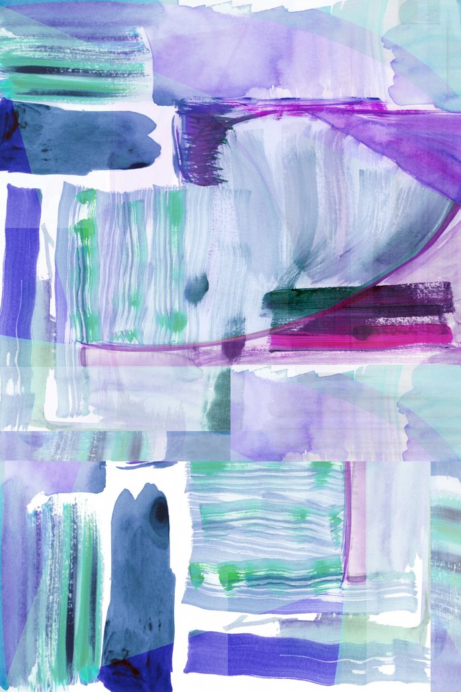 Vibrant Watercolor Layers by cartissi
