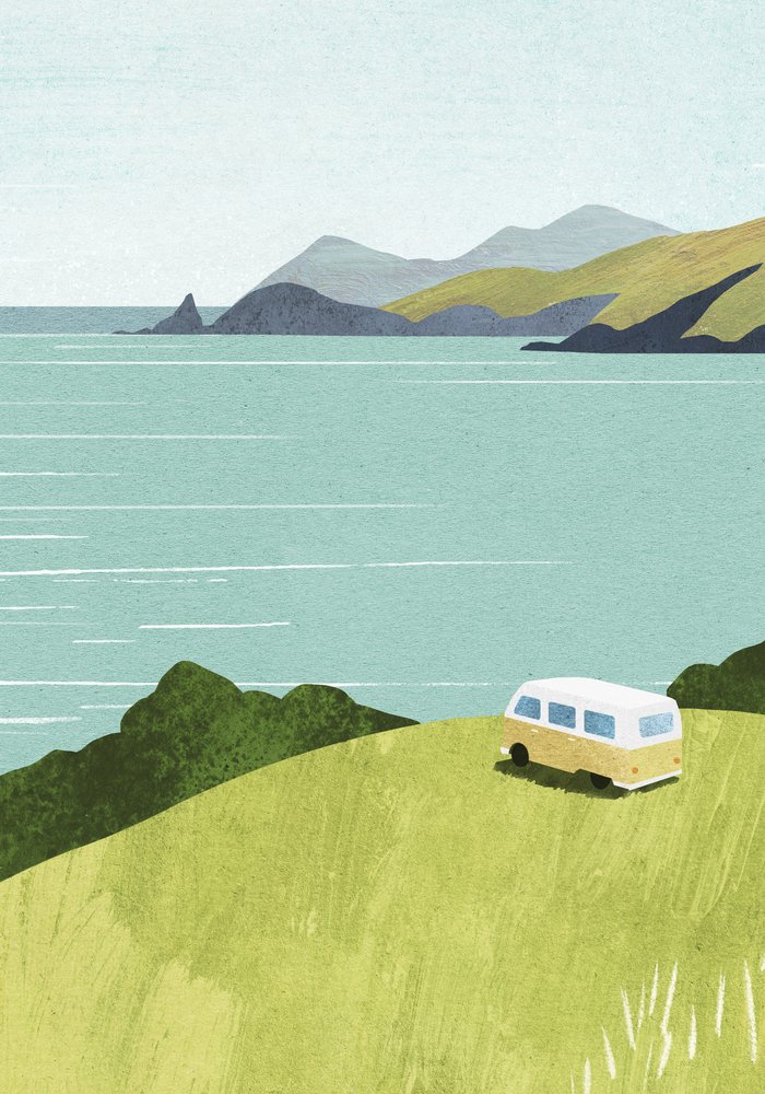 Coastal Van Journey by longwayhome