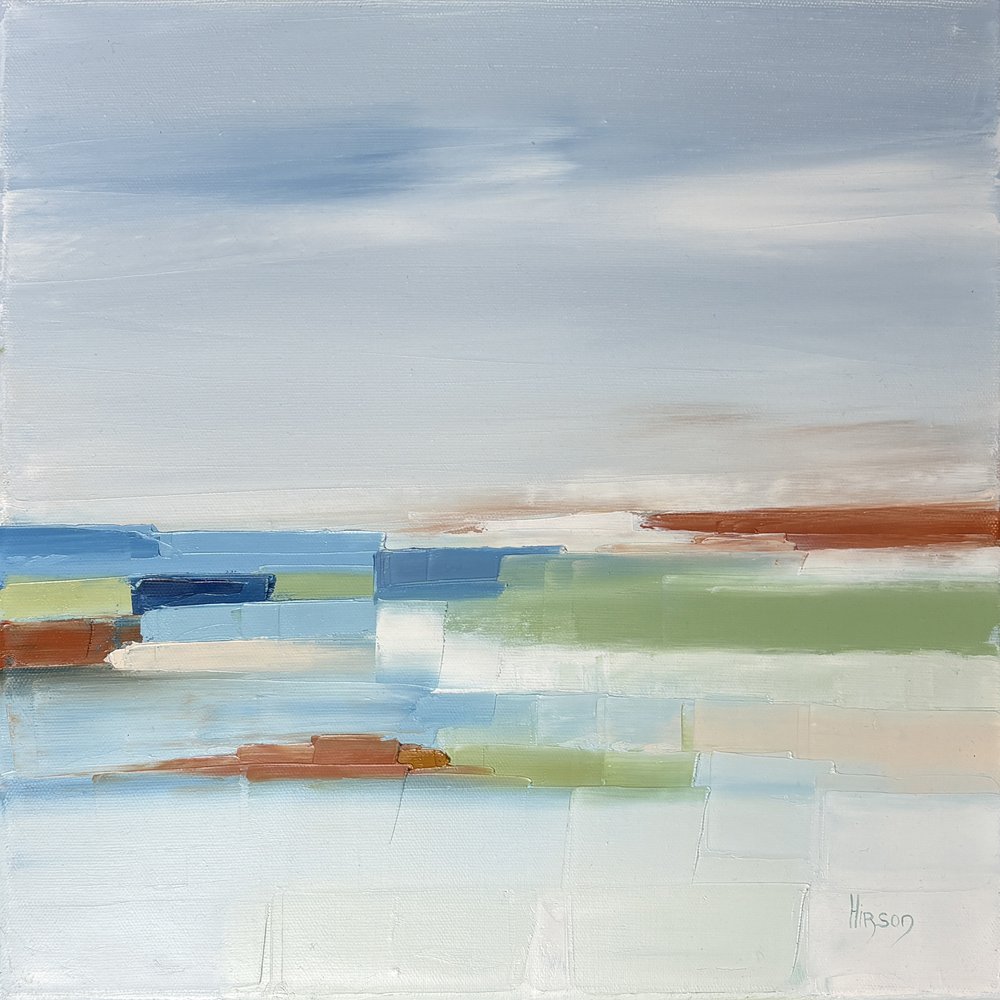 Serene Abstract Horizon by sandrine