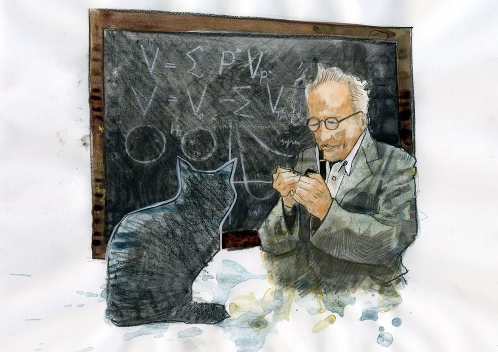 Portrait of Erwin Schrodinger (18871961) (Portrait of Erwin Erwin