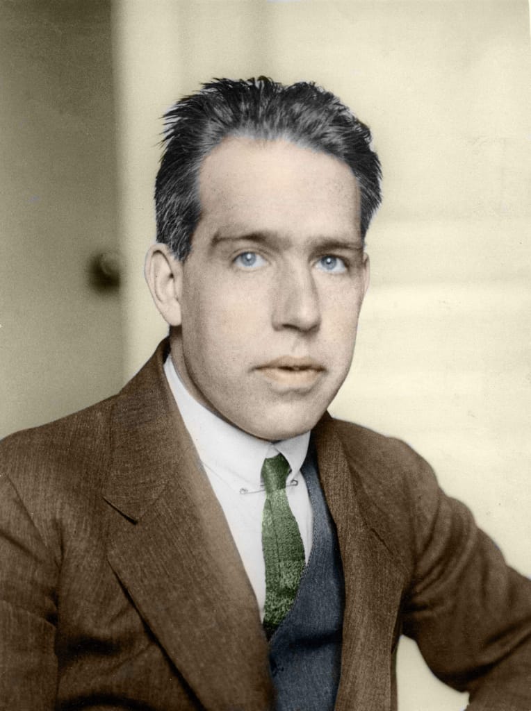 Portrait of Niels Bohr (1885 - 1962), Nobel Prize in Physics in 1922.