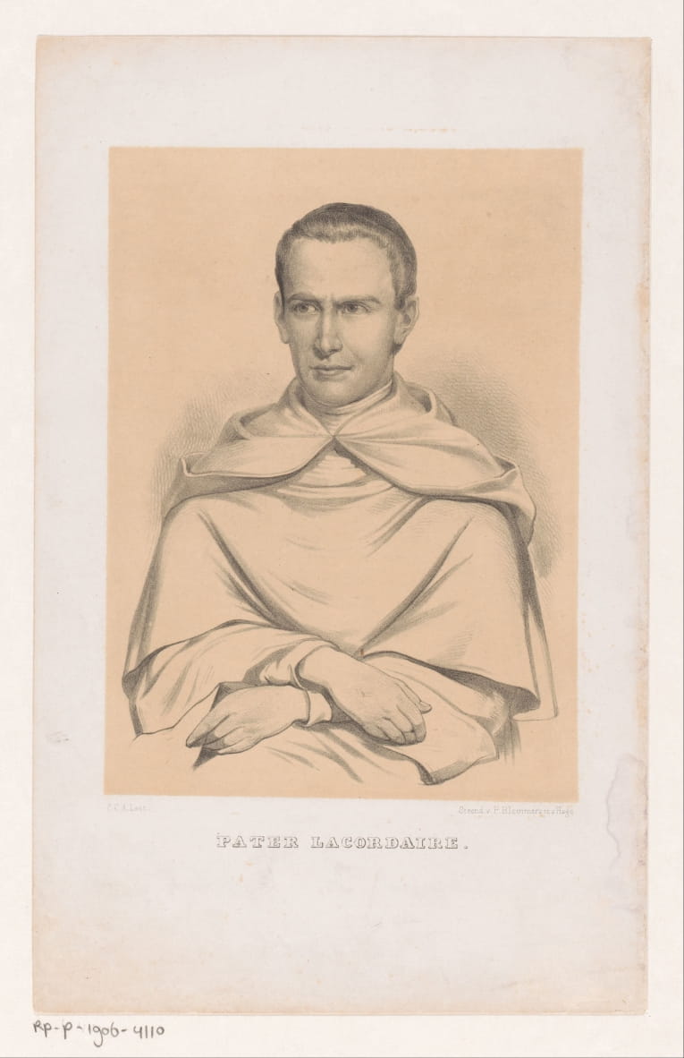 Portrait of JeanBaptiste Henri Lacordaire