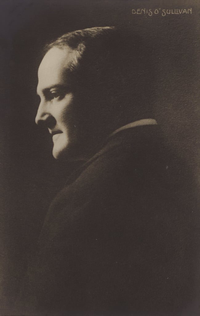 Denis OSullivan, Irish opera singer by English Photographer