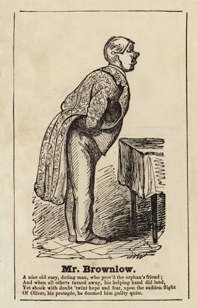 personajes de oliver twist mr brownlow