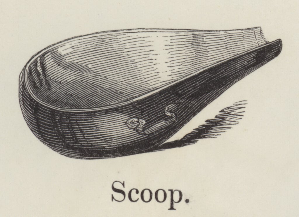 Scoop (engraving) by English School Buy fine art print