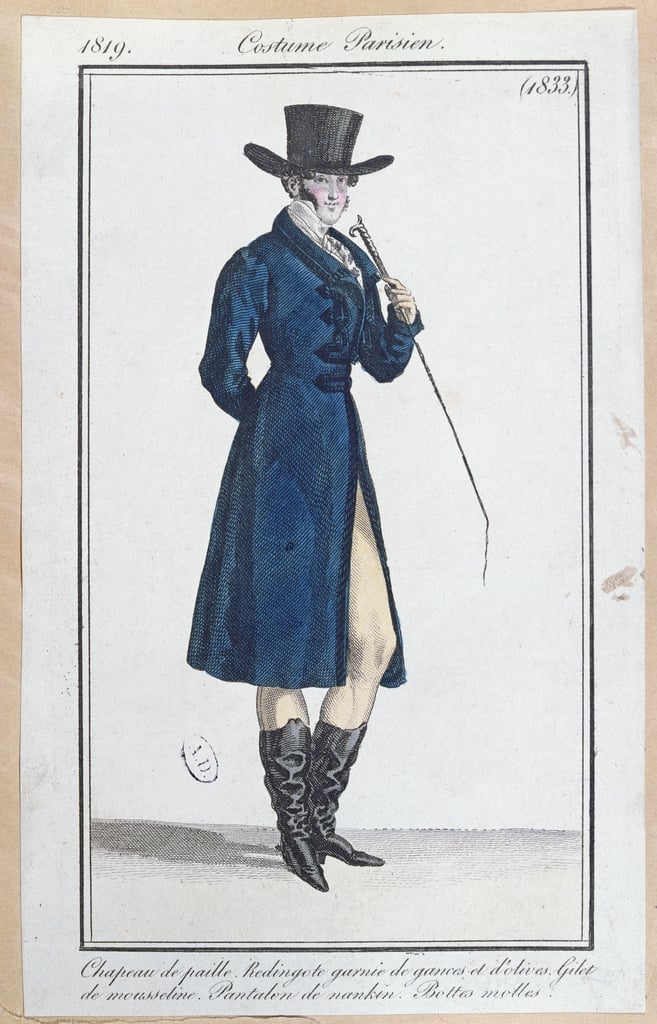 French shop frock coat