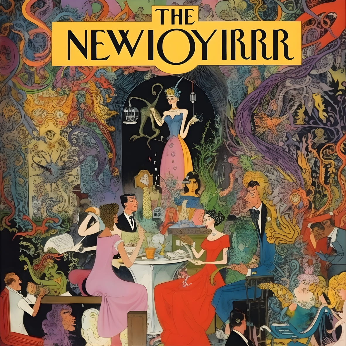 New Yorker Cartoon Katzen