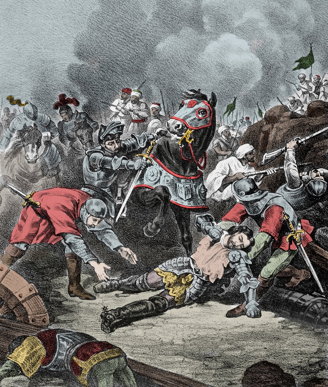 The Battle of Alcazar, 1578 by Unknown