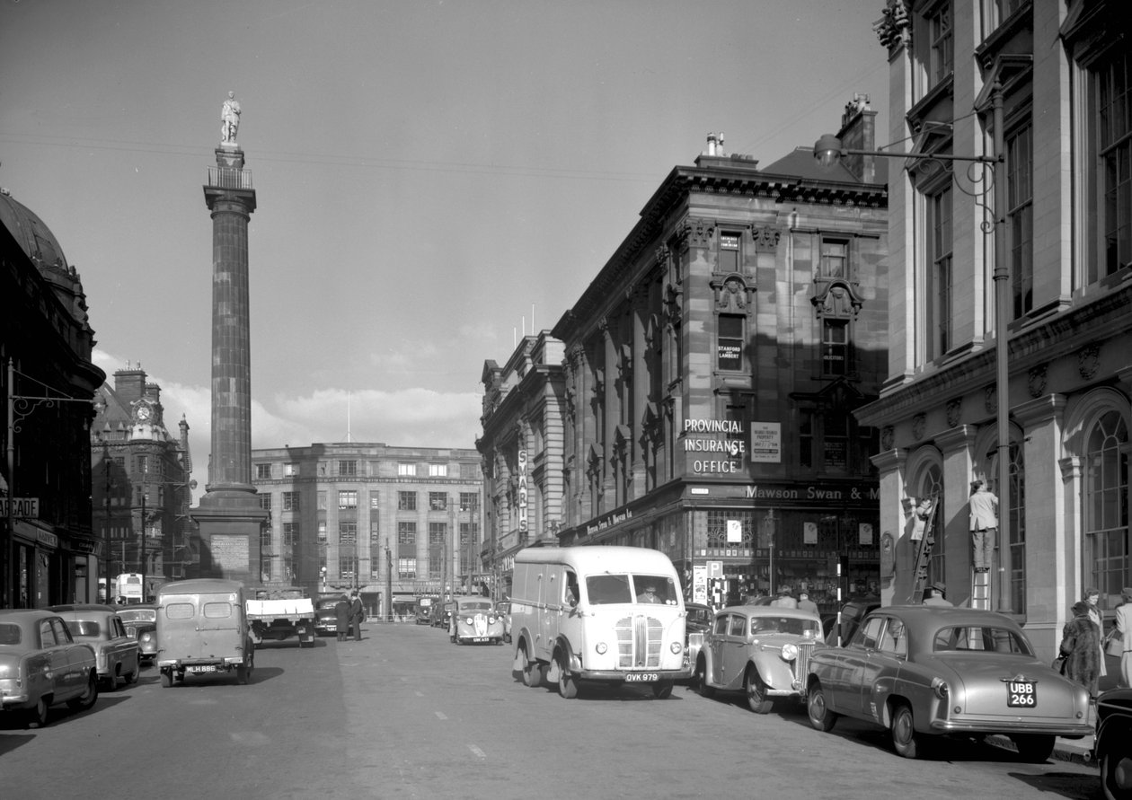 View Looking Up Grey Street Towards Grey