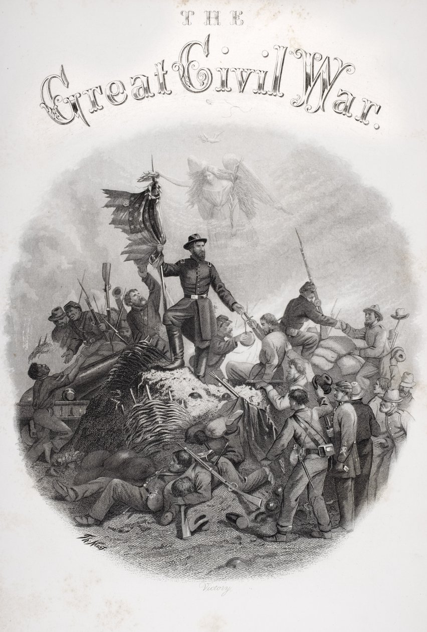 Allegorical engraving of Victory, from the title page of Volume 3 of 