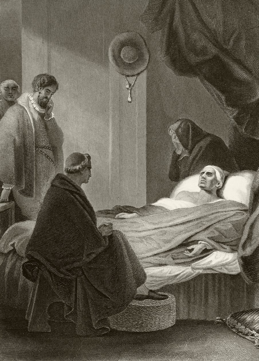 The Death of Cardinal Wolsey at Leicester Abbey, November 29, 1530, from 